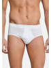 Schiesser Slip / Unterhose Cotton Essentials Authentic in Weiß