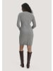 Hessnatur Hessnatur Strickkleid Regular aus Bio-Schurwolle mit Cashmere in grau