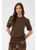 SAINT TROPEZ Strickpullover MilaSZ Classic fit in Fondue Fudge Melange