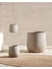 Beliani Outdoor Blumentopf LIVADIA in Beige - (W) 39 x (H) 44 x (L) 39 cm