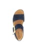 Gabor Plateau Sandaletten in Blau