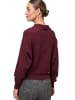 Zero  Pullover strukturiert mit Stehkragen in Mystic Berry