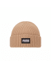 Puma Mütze Ribbed Classic Cuff Beanie in Braun