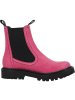 Palado Chelsea Boots Dedej in Pink/Schwarz