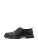 Bianco Lederhalbschuhe in Black