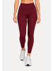 LEO Leggings Velvara in Rot Leo