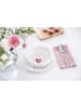 Villeroy & Boch 4er Set Müslischalen Sending Love With Love ø 16,9 cm weiß-rot in weiß-rot