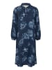 CULTURE Kleid CUalexa A-shape in Blue Flower