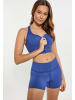 faina Damen Top in Kobaltblau