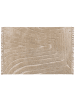 Beliani Geflochtener Teppich SAZOO in Beige - (W) 160 x (L) 230 cm