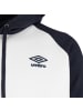 Umbro Hoodie Core Raglan in weiß / dunkelblau