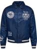 Hummel Jacke "Letterman Jacket Hsw" in Blau