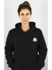 GUGGEN MOUNTAIN Hoodie Uni in Schwarz