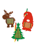 URSUS Flechtmotive Weihnachten - ab 3 Jahren