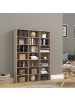 VCM  Holz CD DVD Standregal Bücherregal Regal Megosa M in Sonoma-Eiche