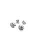 PURELEI Ohrringe Velvet Rose in Silber