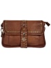 Samantha Look Handtasche echt Leder in cognac