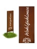relaxdays Edelrost-Gartendeko "Wohnfühloase" in Braun - 85 x 28 cm