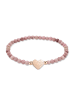 LIEBESKIND BERLIN Armband Broken Heart Beads in rosa