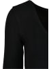Urban Classics Urban Classics Damen Ladies Cropped Rib Cardigan in black