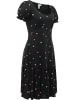 ragwear A-Linien-Kleid Orise Print in Black