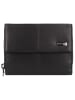 Greenland Nature Black Nappa Geldbörse RFID Schutz Leder 13 cm in black