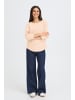 Fransa Strickpullover halbarm FRSINJA Loose fit in Rose Smoke