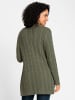 WITT WEIDEN Long-Strickjacke in khaki