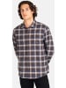 Reell T-Shirt "Alvar Check Shirt" in Blau