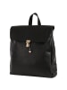 Florence Florence Cityrucksack Leder schwarz ca. 28cm