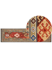 Beliani Vintage URTSADZOR in Bunt/Rot/Orange - (W) 80 x (H) 1 x (L) 300 cm