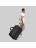 Redolz Duffle Essentials 2-Rollen Reisetasche Set 2-tlg. L+L mit Dehnfalte in black