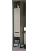 Inn.Furn Hochschrank schwarz, sand 30 cm, Badschrank mit Soft-Close