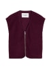 Marc O'Polo DENIM Teddyweste relaxed in Mahagony Jam