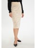usha BLACK LABEL Damen Midirock in Creme