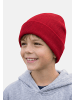 Yuhu Warme Kindermütze aus Strick für Jungen & Mädchen in Rot