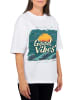 Reichstadt Reichstadt Oversized T-Shirt Damen  24RSW057 Sunset Vibes L