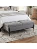HOMCOM Sitzbank-117L x 50B x 44H cm-Grau