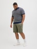 JACK & JONES PLUS Chino Shorts in Dusty Olive