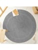 Melius Vivere Outdoor Teppich RELAX Grau Rund