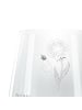 Mr. & Mrs. Panda Windlicht Blume HageRundunge mit Spruch in Transparent