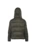 IDONY Damen Wattierte Winterjacke in Armeegrün