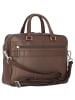 PICARD Authentic Aktentasche Leder 38 cm Laptopfach in cafe