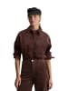 Marc O'Polo DENIM Cordbluse relaxed in Espresso Brown
