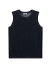 MAVI Kurzarmbluse Tricot in Black