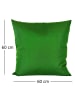JACK 1x Outdoor Kissenhülle 60x60cm Uni in Blattgrün