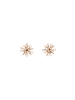 NAEMI Women Earrings in Gold White