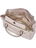 Guess Handtasche Marieke QM 29060 in Light Beige Logo