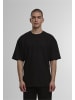 DEF T-Shirts in jet black washed