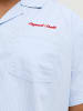 JACK & JONES PLUS Hawaii-Hemd in Cashmere Blue